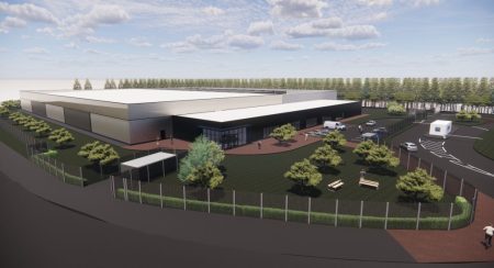 Peel Waters pivots Salford I&L scheme to data centre development | Property Week CGI of the approved data centre development at Halo West 1024x556