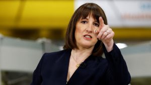 Reeves calls in bank chiefs for growth talks skynews chancellor rachel reeves 6813832