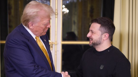 Trump’s fourth week in office could include meeting with Zelenskyy, ironing out steel deal trumpzel