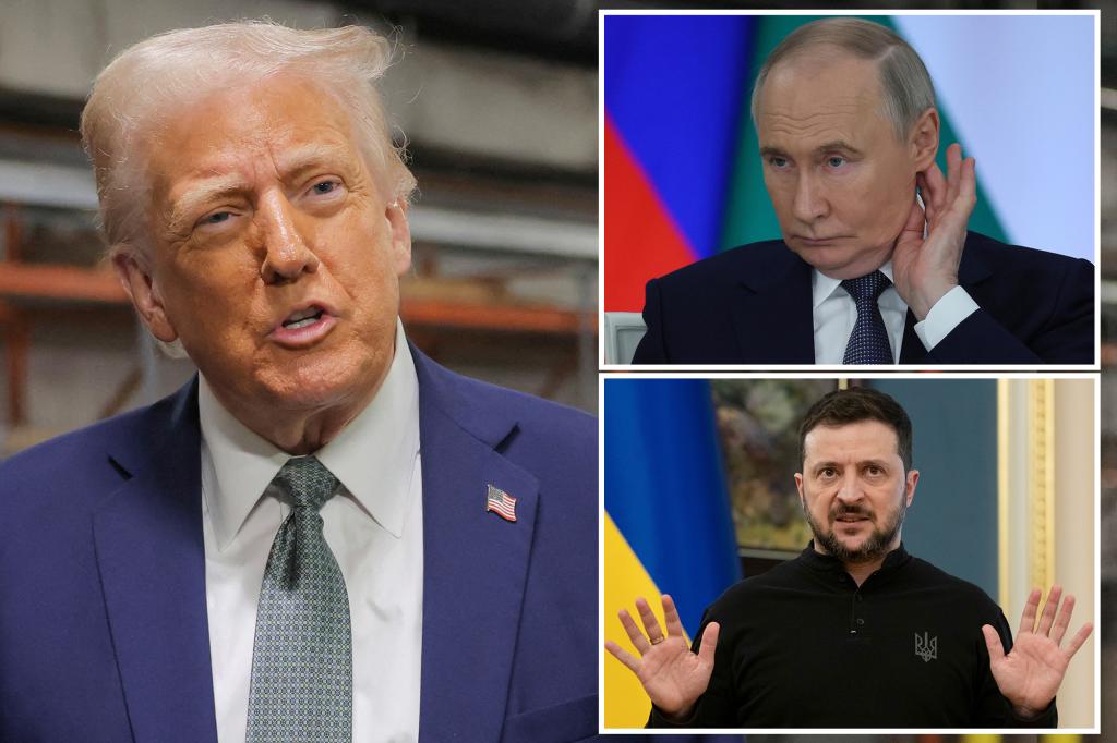 Trump and Putin to hold a call on Russia, Ukraine cease-fire — but Zelensky is skeptical 1 100672098
