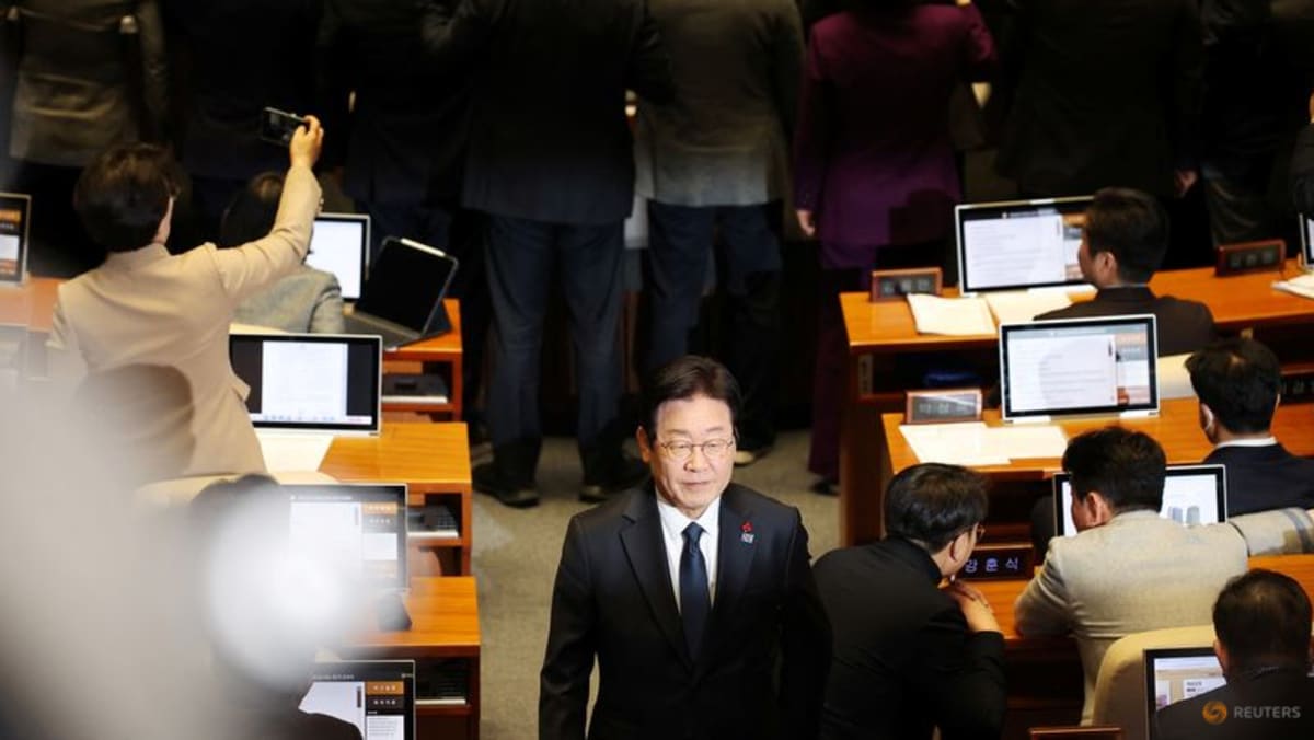 South Korea tightens security for opposition leader over suspected plot: Report 1 2025 03 18t074440z 1 lynxmpel2h0b2 rtroptp 3 southkorea politics