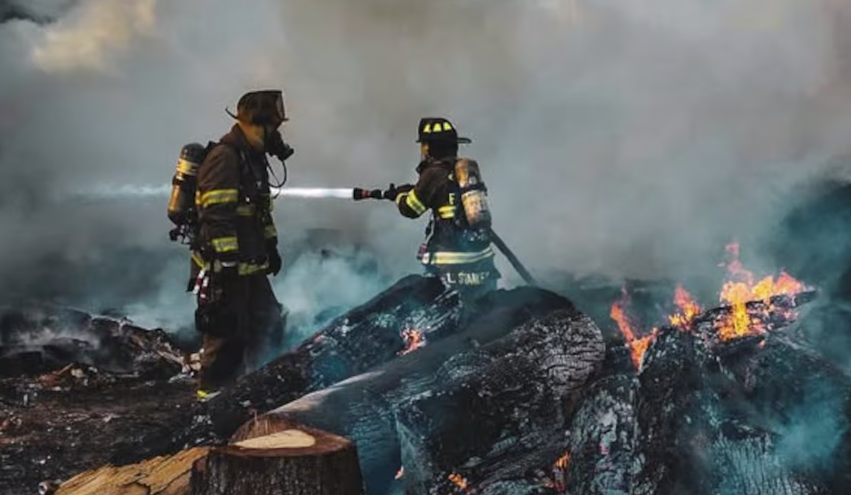 Evacuation Orders in Place Amid Massive South Carolina Wildfires 1 conway firefighters