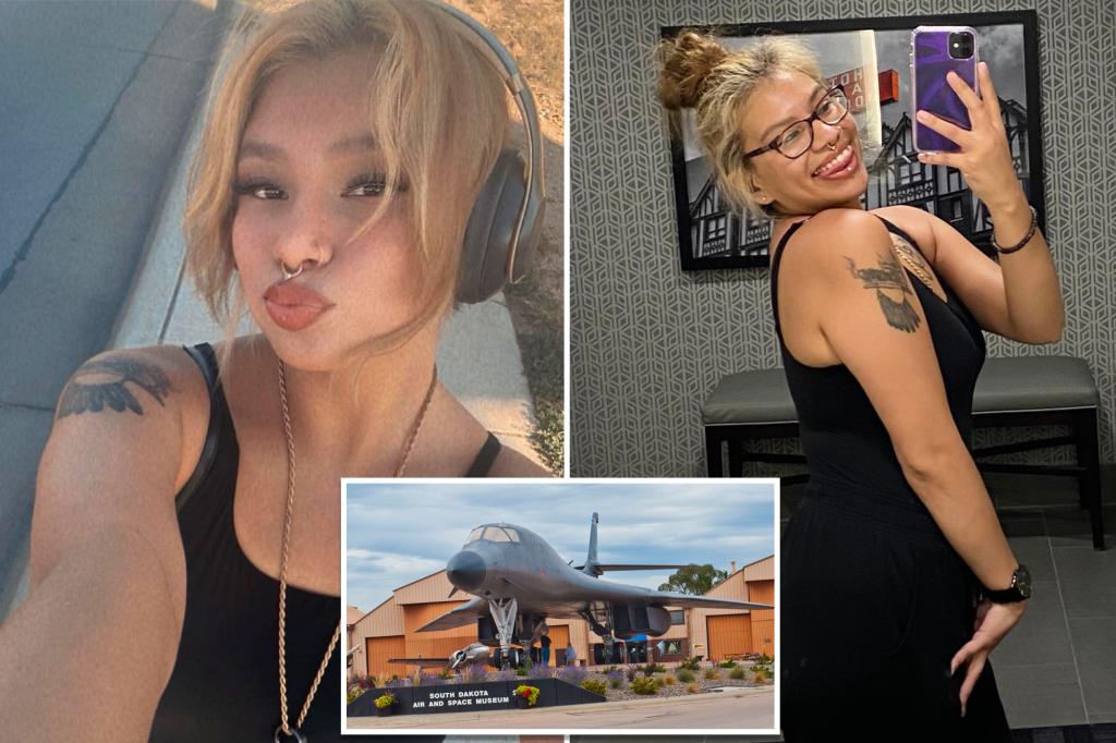 Active US airman accused of killing woman, 21, on his South Dakota military base: authorities 1 u s airman charged killing 100615983