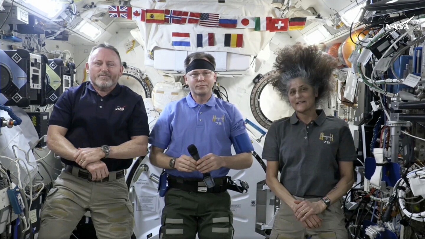 NASA’s two stuck astronauts are finally closing in on their return to Earth after 9 months in space 1 urlhttps3A2F2Fassets.apnews.com2Fea2Faa2F5876e261f3c5cd97d9a4959e55d12F1c28e5ece3bf4ca29c36