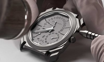 Bvlgari Unveils Limited Octo Finissimo Gübelin Edition with Blue Accents
