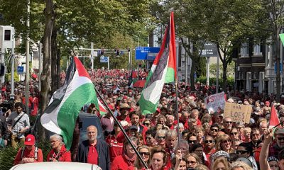 Mass Protest in The Hague Calls for End to Israel-Gaza War