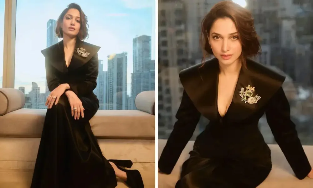 Tamannaah Bhatia Stuns in Manish Malhotra’s Victorian-Inspired Power Look