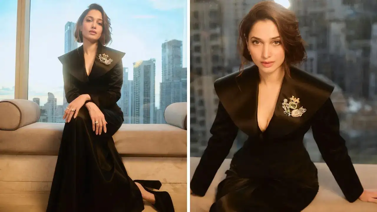 Tamannaah Bhatia Stuns in Manish Malhotra’s Victorian-Inspired Power Look 1 Tamannaah Bhatia Stuns in Manish Malhotra’s Victorian-Inspired Power Look